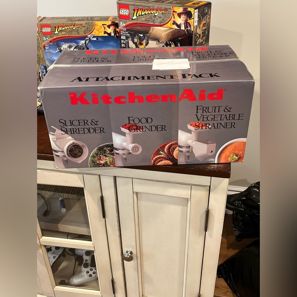 Kitchen Aid attachment pack. (Opened, but never used)